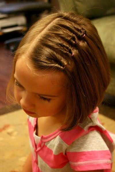 küçük kızlar için saç modelleri