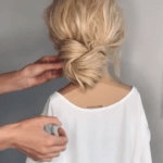 483011128794998171 SUPER EASY KNOTED UPDO TUTORIAL